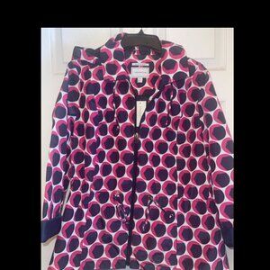 Charter Club Anorak Jacket XL Water Resistant Hooded Zip Front NWT - A136